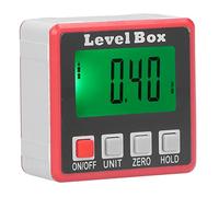 Level Angle Meter, Portable 360 Degree Digital Angle Finder with LCD Screen for Indoor for Home for Outdoor