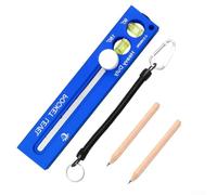 Level Bubble Ruler 29cm Aluminum Heavy Duty(blue) | Sturdy alloy construction, shatter resistant, precise mm/inch markings, rotatable head, workshop essential