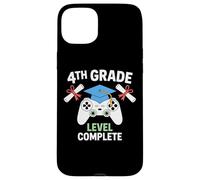 Level Complete 4th Grade Class Graduation Student Gamer Case for iPhone 15 Plus