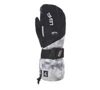 Level Fly Ski & Snowboard Mittens - Biomex Wrist Protection, Membra-Therm Plus Waterproof Insert, Over-Cuff Gauntlet w/Elastic Cord, Removable Fleece Liner, Warmth Index 3000 - Pattern, 10 - XXL