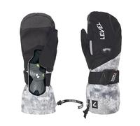 Level Fly Ski & Snowboard Mittens - Biomex Wrist Protection, Membra-Therm Plus Waterproof Insert, Over-Cuff Gauntlet w/Elastic Cord, Removable Fleece Liner, Warmth Index 3000 - Pattern, 11-4XL