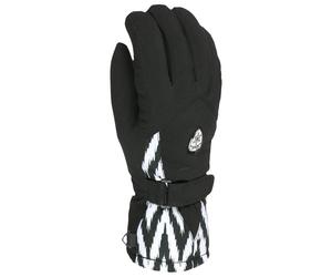 Level - Hero Women Glove Black White - 6.5 - Ski gloves