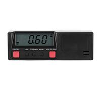 Level Inclinometer Magnetic Electronic Digital Display Angle Gauge Accurate Protractor with High Precision for Construction and Woodworking Black Plastic Strong Durable Rubber