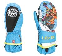 LEVEL - Kid's Animal Rec - Gloves size II - 4-5 years, blue