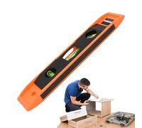 Level, Magnetic Level for Construction, Portable Vertical and Horizontal Meter for Plumbing, Carpentry, Garage, Floor, and Furniture