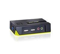 Level One 2-Port USB VGA KVM Switch, Audi