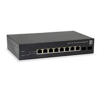 Level One GEP-1051 - Switch - 10 Anschlüsse - Smart - an Rack montierbar