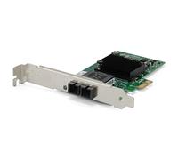 Level One GNC Red Gigabit SC Fibre PCIe Network Card Multi-Mode Fiber Low Profile Bracket