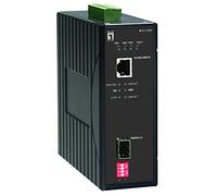 Level One IEC-2000 Industrial SFP Media Converter (40-75C)
