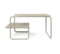 Level Outdoor Coffee Table Blanc/Écru one size