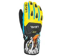 Level - Race Replica Glove Yellow Blue - 8 - Ski gloves