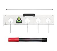 Level Ruler Marker, Electrical Plumbing 86-Type Box Positioning Tool Socket Layout Line Locator For Electrician Installation(C)