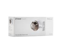 Level Smart Lock Touch Edition - Smallest Smart Deadbolt for Keyless Entry Using Touch, Key Card or Smartphone, Bluetooth Lock, Compatible with Apple HomeKit, Satin Nickel