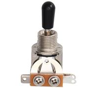 Level Sound Pick-up 3-gear Button for Guitar Black Alloy