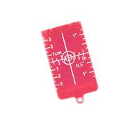 Level target precision measurements, ABS construction and target plate for projects