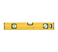 Level Tool - Portable Carpenter's Measuring Tool with Triple Bubble Vials, High Precision Magnetic Bubble Level, Post Alignment for Construction, Home, Hanging