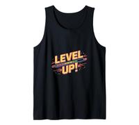 Level Up Retro Gamer Progress Bar Video Game Tank Top