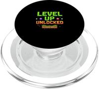 LEVEL UP UNLOCKED Retro Pixel PopSockets PopGrip for MagSafe