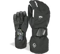 Level Waterproof Fly Men's Outdoor Skiing Gloves available in Black - Size 7.5