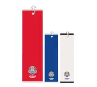 Level4 2025 Ryder Cup Logo Tri Fold Waffle Towel - White Option: White