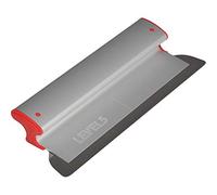 LEVEL5 16" Skimming Blade | Smoothing/Knock-Down Knife | Extruded Aluminum & European Stainless Steel Construction | High-Impact End Caps | Sheetrock Drywall Gyprock Wall-Board Plasterboard | 4-916