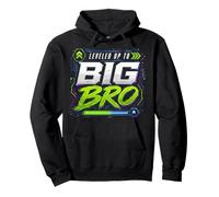 Leveled up to big bro I'm going to be a big brother Pullover Hoodie
