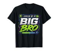 Leveled up to Big bro I'm Going to be a Big Brother T-Shirt