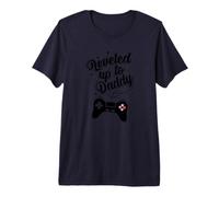 Leveled up to Daddy Father's Day Child Console Premium T-Shirt