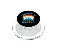 Leveled Up To Doctor - Doctor Graduation, MD, PhD Graduation PopSockets PopGrip for MagSafe
