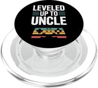 Leveled Up To Uncle Gamepad Graphic For Gamers PopSockets PopGrip for MagSafe