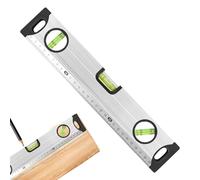 Leveler Tool - 11.8 Inch Construction Level with 3 Bubbles - Magnetic Aluminum Alloy Leveler for Installing Shelf Wood Electrical Tile Home Renovation Construction Floor