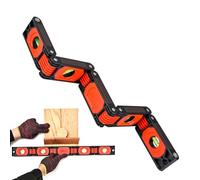Leveler Tool,Magnetic Multifunctional Foldable Level,Angle Measurement Tool - for Woodworking Home Improvement Building Installation Pictures Wall Stair Lawn Outdoor
