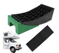 Leveling Blocks for RV - RV Leveler Kit | Interlocking Heavy Duty Secure Stabilizer with Non Slip Mat for Balance Stabilizing Travel Vehicle Truck Tire Parking