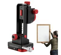 Leveling Bracket - ABS, 6.69 x 3.15 x 2.48 Inch Fine Tuning Bracket for Leveling Base | Magnetic Telescopic Design, Adjustable Shelf Alignment Tool, Precision Holder for Home Repair