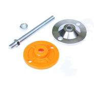 Leveling Feet 1Pcs M12 M14 M16 M20 M24 M30 Heavy Duty Fixed Adjustment Feet Cup Screw Adjustable Foot Anti Slip Shock Absorber Support(D100xM24x200)