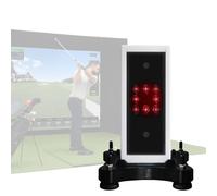 Leveling Stand with Protective Shield for Square Golf Launch Monitor