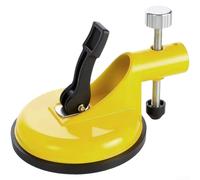 Leveling System with Suction Cups, for Precise Alignment of Marble, Granite, and Stone Tiles on Walls, and Floors, Aluminum Hand Tool, for Professional Installation(1 Red)
