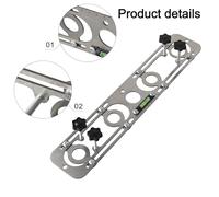 Leveling Tool for Water Heater and Wall-Mounted Boiler Installation, Adjustable Horizontal Pipe Leveler for 20mm 25mm Hot & Cold Water Pipes, Compatible with Underfloor Heating Systems