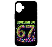LEVELING UP! 67 Gamer Themed Case for iPhone 16 Plus