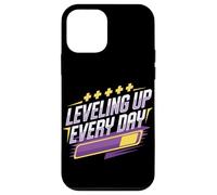 Leveling Up Every Day for Retro Gamer Case for iPhone 12 mini