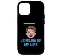 Leveling Up My Life Pixel Gamer Art Case for iPhone 12/12 Pro
