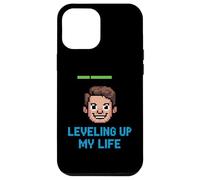 Leveling Up My Life Pixel Gamer Art Case for iPhone 12 Pro Max