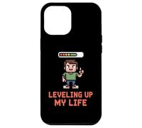 Leveling Up My Life Pixel Gamer Art Case for iPhone 12 Pro Max