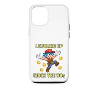 Leveling Up Since the 90s Retro Gamer Birthday Coin Design Case for iPhone 12/12 Pro