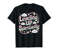 Leveling Up Spiritually Mindfulness Meditation T-Shirt
