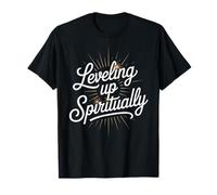 Leveling Up Spiritually Mindfulness Meditation T-Shirt