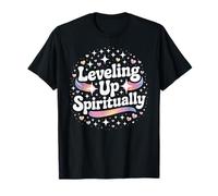 Leveling Up Spiritually Mindfulness Meditation T-Shirt