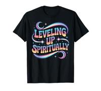 Leveling Up Spiritually Mindfulness Meditation T-Shirt