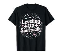 Leveling Up Spiritually Mindfulness Meditation T-Shirt