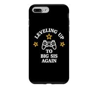 Leveling Up To Big Sis Again - Promoted To Big Sister Gamer Case for iPhone 7 Plus/8 Plus